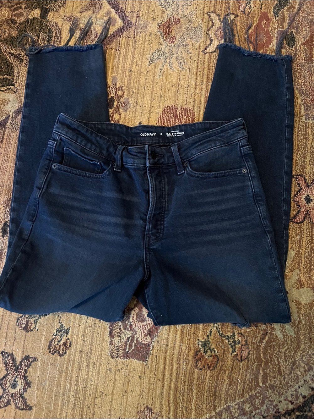 Old Navy Women's Dark Indigo High-Rise Skinny Jeans